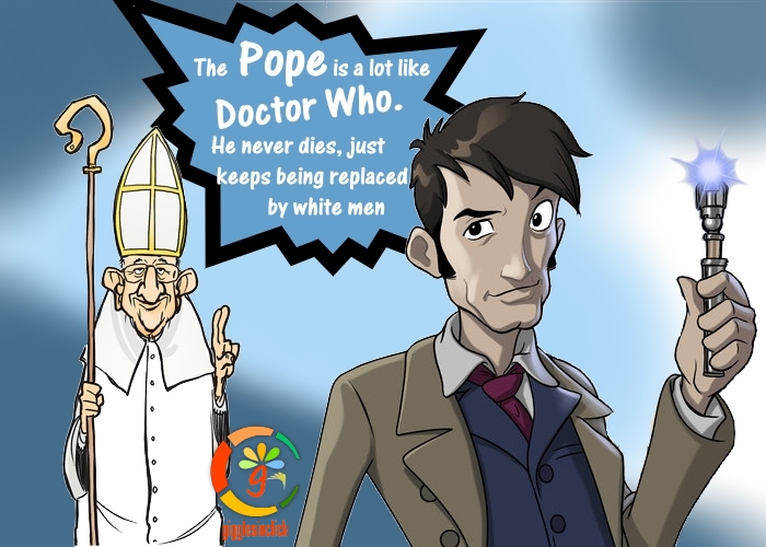 Dr.Who and POpe