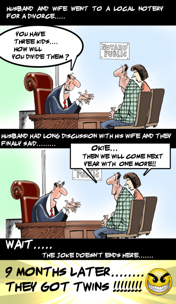 Notary was surprised to hear their reply, but wait…. it doesn’t ends